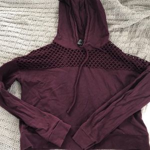Forever 21 | Fishnet Hoodie